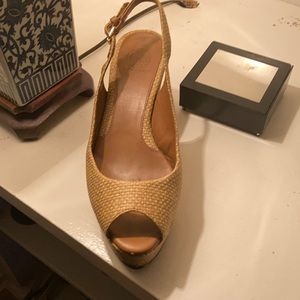 Tory Burch wedges hardly used